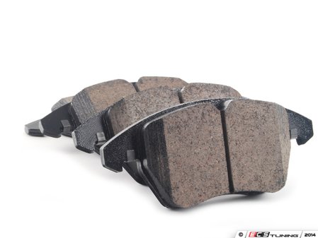 ES#2770766 - EUR1107A - Front Euro Ceramic Brake Pad Set - Ceramic composite developed to meet low dust & noise requirements. - Akebono - Volkswagen