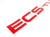 ES#2777473 - RD47X6WBAN - Vinyl Windshield Banner - Red - 6" x 47" window sticker - Show some love for your favorite tuning company - ECS - Audi BMW Volkswagen Mercedes Benz MINI Porsche
