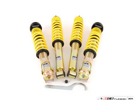 ES#2730627 - 18280803 - ST XTA Performance Coilover System - Adjustable Damping - Featuring adjustable damping and aluminum adjustable camber plates. Average lowering of 1.6-2.8"F, 1.6-2.8"R. - Suspension Techniques - Volkswagen