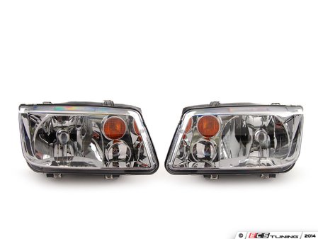 ES#2562275 - 1J5941017BJKT - OE Headlight Set - Without fog lights, with amber turn signal lenses - TYC - Volkswagen