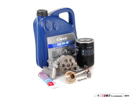 ES#2784882 - 06A115105BKT4 -  Oil Sludge Repair Kit - Regular Grade - Replace your clogged pickup tube and oil pump - Assembled By ECS - Volkswagen