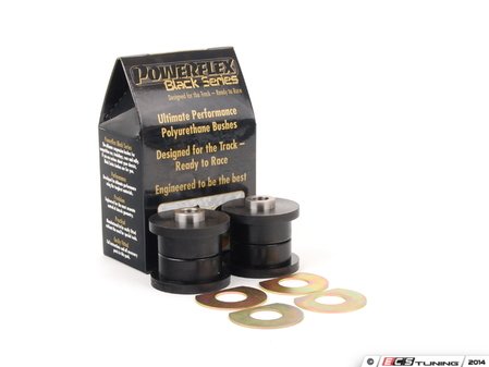 ES#2651511 - PFF5-620Bx2 - Race Polyurethane Control Arm Bushing Set - Improves handling and control - upgrade to a more engaging driving experience - Powerflex Black Series - BMW
