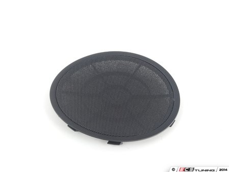 ES#114304 - 51438252561 - Left Rear Speaker Cover - Schwarz/Black. Protects your rear panel speaker - Genuine BMW - BMW