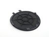 ES#114304 - 51438252561 - Left Rear Speaker Cover - Schwarz/Black. Protects your rear panel speaker - Genuine BMW - BMW