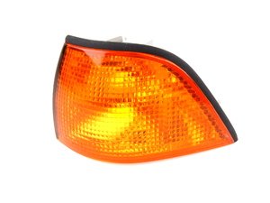 ES#173625 - 63138353281 - European Turn Signal - Left - (NO LONGER AVAILABLE) - Amber turn signal housing without reflector, does not include bulb - Genuine BMW - 