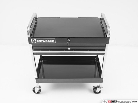 ES#2763029 - 006692SCH01A - Locking Service Cart - (NO LONGER AVAILABLE) - Heavy duty cart with locking lid and drawer - convenience and security, where you need it! - Schwaben - Audi BMW Volkswagen Mercedes Benz MINI Porsche