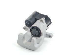 ES#2606532 - 3C0615403H - Rear caliper with motor - Left - Full caliper with electronic parking brake motor - Genuine Volkswagen Audi - Volkswagen