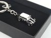 ES#2683929 - 80902352307 - MINI Car Key Ring - Black - (NO LONGER AVAILABLE) - Miniature enameled MINI on a key ring - Genuine MINI - 