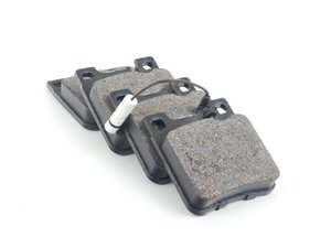 ES#2603099 - 0044209320 - Rear Brake Pad Set - Does not include new brake pad wear sensors - Bosch - Mercedes Benz