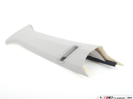 ES#111654 - 51437041928 - "C" Pillar Trim - Right - Hellgrau/Light Gray, located between rear side windows - Genuine BMW - BMW