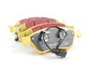 ES#520880 - DP41535R - Front YellowStuff Performance Brake Pad Set - EBC's premium sport street pad that offers high friction levels and heat fade resistance - EBC - Audi Volkswagen