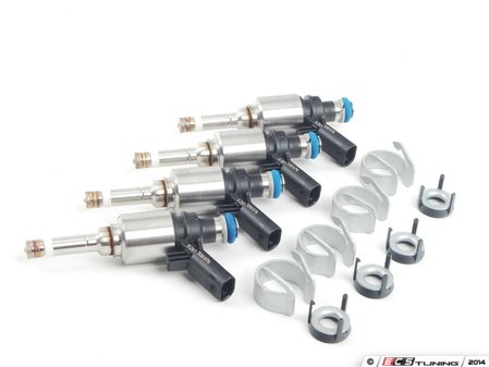 ES#2785448 - 06H906036GKT1 -  Fuel Injector Service Kit - Includes all 4 injectors with installation kits - Assembled By ECS - Audi Volkswagen