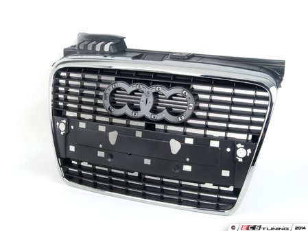 ES#2778062 - 8E0853651J1QP - Grille Assembly - Grey - (NO LONGER AVAILABLE) - Clean up or change your look - Bremmen Parts - 
