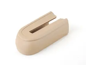 Beige Seat Belt Trim Cover - Left