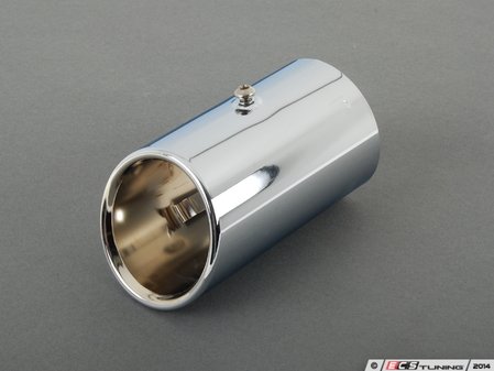 ES#196129 - 82120422719 - BMW Chrome Tailpipe Trim  - Give your BMW those chrome accents - Genuine BMW - BMW