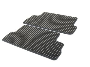 ES#515121 - 51472147254 - Urban Dark Gray MINI Floor Mats Rear Set - Priced As Set - (NO LONGER AVAILABLE) - Replace or upgrade to factory MINI mats - Genuine MINI - 