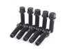 ES#2748259 - 35255571ECSWBKT -  ECS Wheel Spacer And Bolt Kit - 17.5mm With Black Ball Seat Bolts - Comes with everything you need to install spacers on two wheels - ECS - Audi Volkswagen