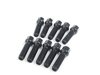 ES#2748259 - 35255571ECSWBKT -  ECS Wheel Spacer And Bolt Kit - 17.5mm With Black Ball Seat Bolts - Comes with everything you need to install spacers on two wheels - ECS - Audi Volkswagen