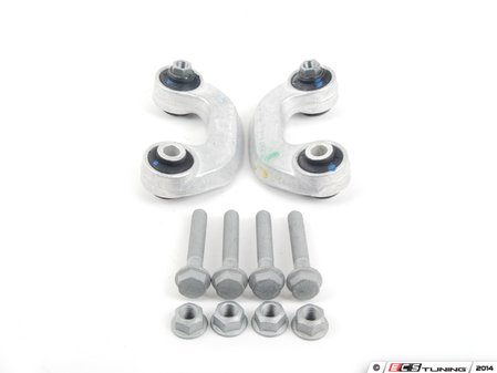 ES#2779619 - 8E0411317KT1 - Front Sway Bar End Link Kit - Includes both end links with securing hardware - Meyle - Audi