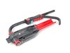 ES#2748303 - 1202 - BrassKnuckles - Red - (NO LONGER AVAILABLE) - The lowest profile upright bike mount on the market. Easy to use, it folds flat for a quiet, fuel efficient drive. - Rocky Mounts - 