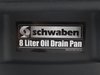 ES#2748892 - 006247SCH01A - 8 Liter Oil Drain Pan - This smaller oil drain pan is perfect for most fluid changing jobs. This is an open top style oil drain pan with an easy pour 1 inch spout, making it easier to transfer fluids. Drain pan features an anti-splash lip which helps prevent spilling over sides. - Schwaben - Audi BMW Volkswagen Mercedes Benz MINI Porsche