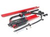 ES#2748303 - 1202 - BrassKnuckles - Red - (NO LONGER AVAILABLE) - The lowest profile upright bike mount on the market. Easy to use, it folds flat for a quiet, fuel efficient drive. - Rocky Mounts - 