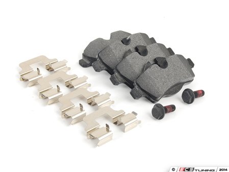 ES#2008202 - 34216778327 - Brake Pad Set - Rear 602714 Metallic  - Restore the stopping power in your MINI. With Shims. - ATE - MINI