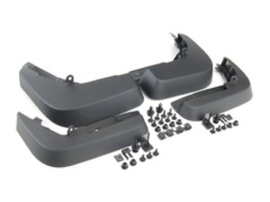 ES#2765428 - 4G0075111kt - Front & Rear Splash Guard Set - Keep the dirt and debris off your paint - Genuine Volkswagen Audi - Audi
