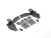 ES#2755339 - 1K9898912B - Sunshade Guide Set - Includes both guide pieces with hardware - Genuine Volkswagen Audi - Audi Volkswagen