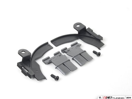 ES#2755339 - 1K9898912B - Sunshade Guide Set - Includes both guide pieces with hardware - Genuine Volkswagen Audi - Audi Volkswagen