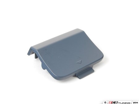 ES#2503595 - 51128052679 - Tow Hook Cover - Rear - Primed and ready to paint to match your rear bumper. - Genuine BMW - BMW