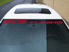 ES#2777473 - RD47X6WBAN - Vinyl Windshield Banner - Red - 6" x 47" window sticker - Show some love for your favorite tuning company - ECS - Audi BMW Volkswagen Mercedes Benz MINI Porsche