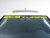 ES#2777480 - YW47X6WBAN - Vinyl Windshield Banner - Yellow - (NO LONGER AVAILABLE) - 6" x 47" window sticker - Show some love for your favorite tuning company - ECS - 