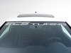 ES#2777504 - SR47X6WBAN - Vinyl Windshield Banner - Silver - 6" x 47" window sticker - Show some love for your favorite tuning company - ECS - Audi BMW Volkswagen Mercedes Benz MINI Porsche