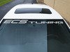 ES#2777504 - SR47X6WBAN - Vinyl Windshield Banner - Silver - 6" x 47" window sticker - Show some love for your favorite tuning company - ECS - Audi BMW Volkswagen Mercedes Benz MINI Porsche