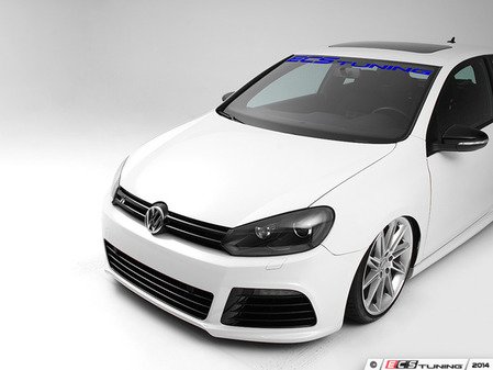 ES#2777476 - BL47X6WBAN - Vinyl Windshield Banner - Blue  - (NO LONGER AVAILABLE) - 6" x 47" window sticker - Show some love for your favorite tuning company - ECS - 