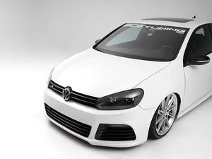 Vinyl Windshield Banner - White