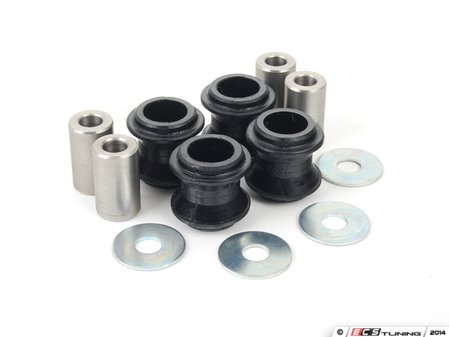 ES#2650704 - PFF3-213Bx4 -  Front Sway Bar End Link Bushing Set - Race - Stiffer bushings allow sway bars to work at their fullest potential - Powerflex Black Series - Audi Volkswagen