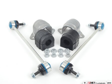 ES#2586308 - FRTSWYBRINSKT - Front Sway Bar Installation Kit - Everything you need to install a new OE front sway bar including HD end links - Assembled By ECS - BMW
