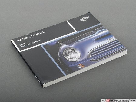 ES#12879 - 01410014845 - Owners Manual For 2008 Model Year - R52 - The perfect replacement MINI Cooper manual for your car - Genuine MINI - MINI