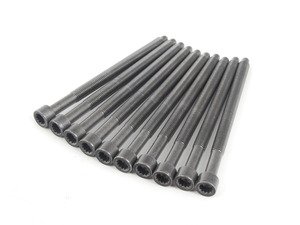 ES#2568544 - 038103384 - Cylinder Head Bolt Set - Set of 10 bolts to secure your cylinder head to your engine block. M12x166 - Elring - Volkswagen
