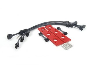 ES#2784969 - 002686ECSKT9 - 2.0T Coil Pack Conversion Kit - Wrinkle Red Plates with No coil packs - (NO LONGER AVAILABLE) - Unload your ICM's and update your 2.7T ignition system! - ECS - 