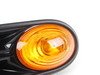 ES#2139013 - 63137260201 - Side Turn Signal & Grille - Amber - Left - Black side vent section on the quater panel ; black gloss - Genuine MINI - MINI