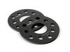 ES#2748188 - ECS10611KTWBC1 - ECS Wheel Spacer & Bolt Kit - 7mm With Black Conical Seat Bolts - Includes everything you need to install spacers on two wheels - ECS - Audi Volkswagen