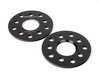 ES#2748188 - ECS10611KTWBC1 - ECS Wheel Spacer & Bolt Kit - 7mm With Black Conical Seat Bolts - Includes everything you need to install spacers on two wheels - ECS - Audi Volkswagen