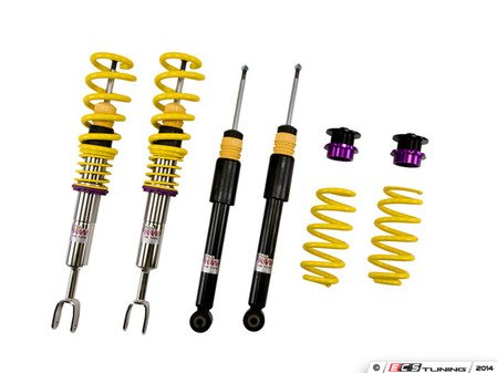 ES#2091942 - 10210028 - KW V1 Series Coilover Kit - Variant 1 coilovers offer the best balance between sporty driving and comfort - KW Suspension - Audi