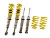 ES#2092101 - 15210026 - KW V2 Series Coilover Kit - Adjustable Dampening - Variant 2 coilovers offer sport handling with adjustable rebound dampening - KW Suspension - Audi Volkswagen