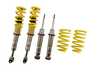 ES#2092101 - 15210026 - KW V2 Series Coilover Kit - Adjustable Dampening - Variant 2 coilovers offer sport handling with adjustable rebound dampening - KW Suspension - Audi Volkswagen