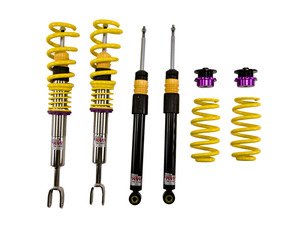 ES#2092105 - 15210030 - KW V2 Series Coilover Kit - Variant 2 coilovers offer sport handling with adjustable rebound dampening - KW Suspension - Audi