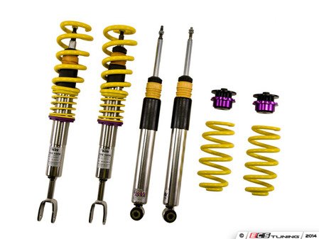 ES#2092325 - 35210028 - KW V3 Series Coilover Kit - The ultimate in coilover technology featuring double adjustable dampening - KW Suspension - Audi